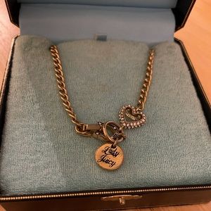 Gold Juicy Couture Necklace YJRU0249